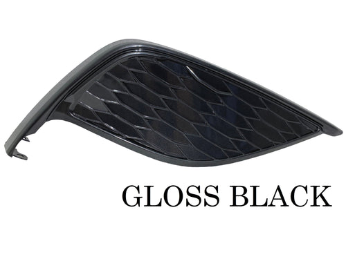 2021 2022 2023 Toyota Camry XSE SE Front Bumper Fog Light Cover Right Passenger Side Gloss Black - Texas-e-parts