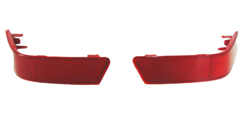 2017 2018 2019 2020 Nissan Rogue Rear Bumper Reflector Left Driver & Right Passenger Set - Texas-e-parts