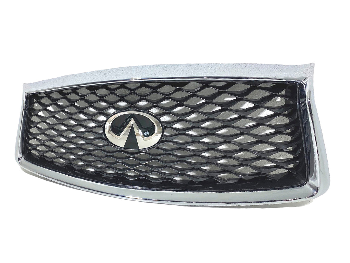 2018-2023 Infiniti Q50 Front Bumper Sport & with Sensor Holes - IN1000283, Unpainted 2018-2023 Infiniti Q50 Front Bumper Sport & with Sensor Holes - IN1000283, Unpainted