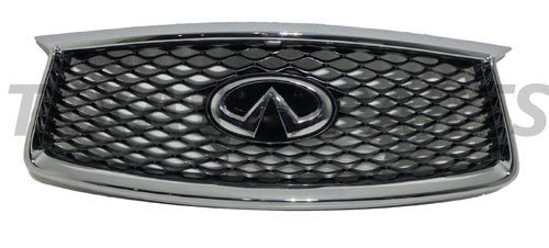2019 2020 2021 2022 Infiniti QX50 Grille Front Bumper Upper Grille With Camera Option - Texas-e-parts