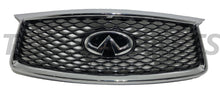 Load image into Gallery viewer, 2019 2020 2021 2022 Infiniti QX50 Grille Front Bumper Upper Grille With Camera Option - Texas-e-parts