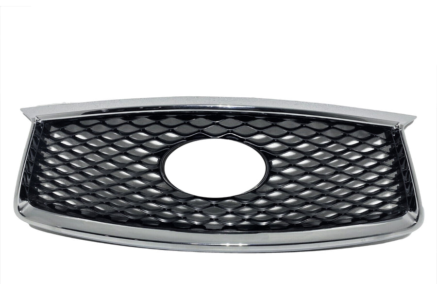2019 2020 2021 2022 Infiniti QX50 Front Bumper Upper Grille With Camera Option - Texas-e-parts