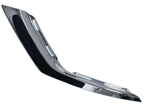 2015 2016 2017 2018 2019 2020 2021 2022 Mitsubishi Outlander & Outlander PHEV Front Bumper Lower Chrome Trim Left Driver Side - Texas-e-parts