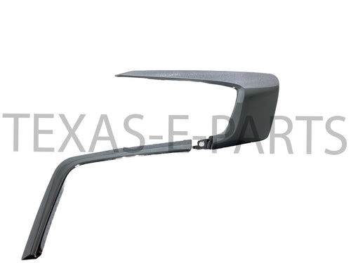 2016 2017 2018 2019 Mitsubishi Outlander Sport Front Bumper Right Chrome Trims Upper Lower Molding - Texas-e-parts
