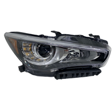 Load image into Gallery viewer, 2014 2015 2016 2017 Infiniti Q50 Front Headlight Right Passenger Non AFS Lamp - Texas-e-parts