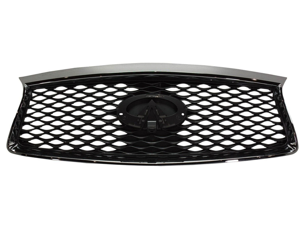 2016 2017 2018 2019 2020 Infiniti QX60 Grille Front Bumper Upper Grill