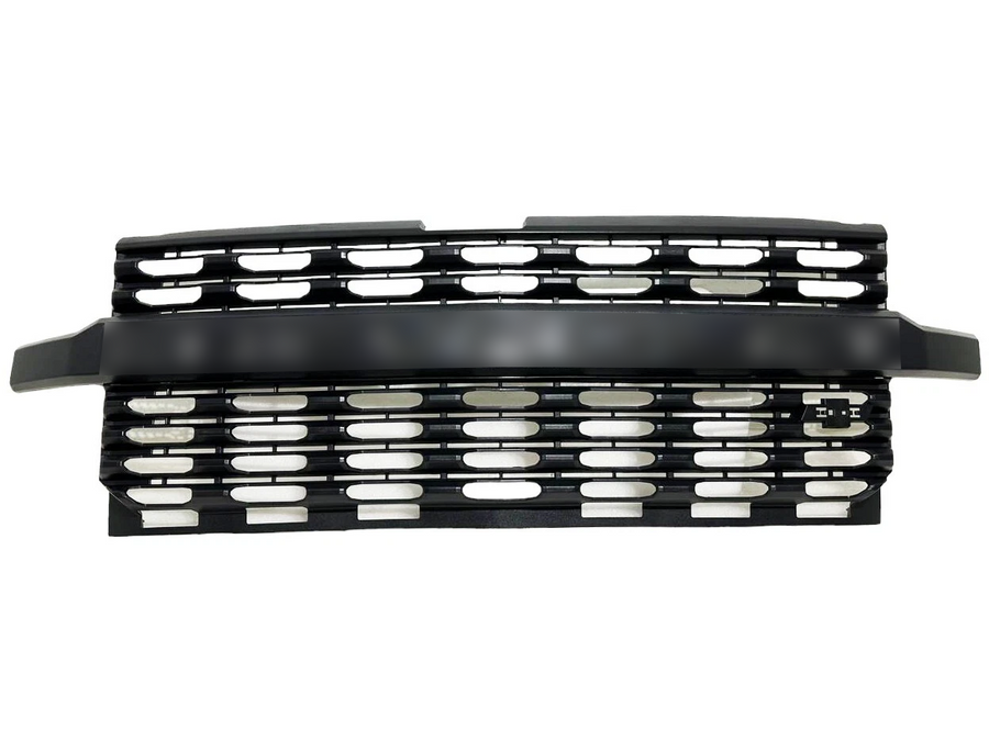 2019-2022 Silverado 1500 / Silverado 1500 LTD Grille Front Bumper Grille Black - Texas-e-parts
