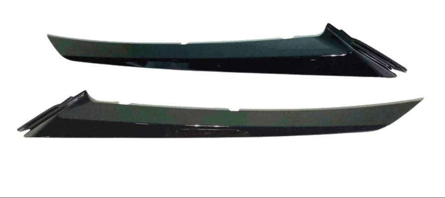 2018 2019 2020 2021 2022 2023 2024 Toyota Camry XSE SE Moldura de Faro Delantero Derecha Lado del Pasajero Negro Brillante