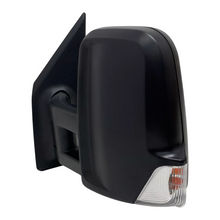 Load image into Gallery viewer, 2006 2007 2008 2009 2010 2011 2012 2013 2014 2015 2016 2017 2018 Dodge Mercedes-Benz Freightliner Sprinter 2500 3500 Van Left Front Door Side Rear View Mirror Heated Signal Power Adjustment Manual Fold Long Arm Driver