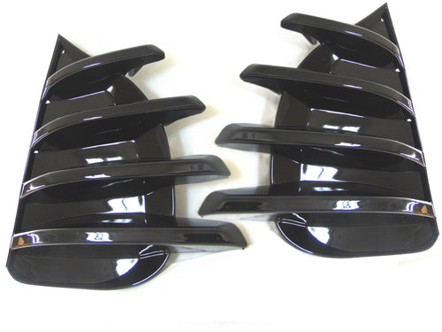 2017-2019 Toyota Corolla XSE SE Front Bumper DRL Daytime Fog Light Cover Left Right Set - Texas-e-parts