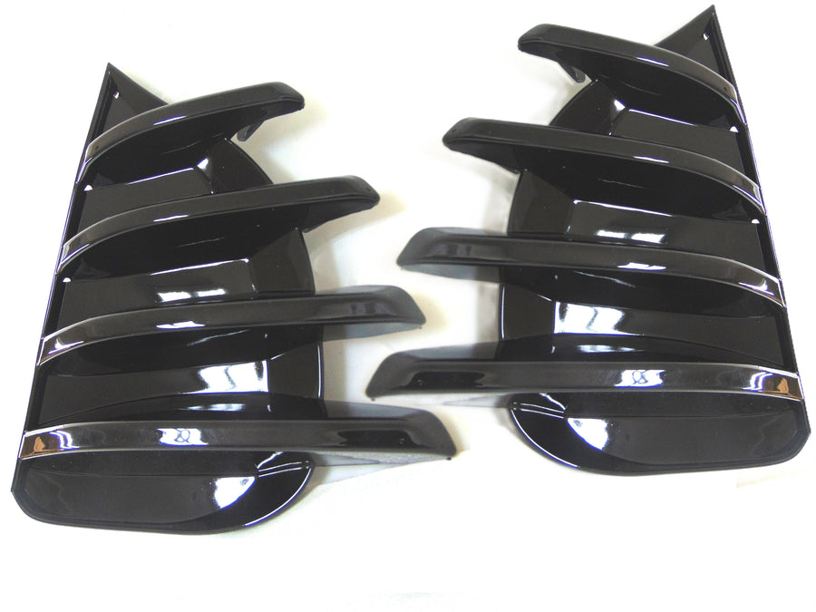 2017-2019 Toyota Corolla XSE SE Front Bumper DRL Daytime Fog Light Cover Left Right Set - Texas-e-parts