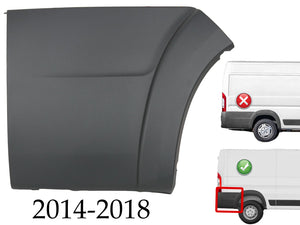 2014 2015 2016 2017 2018 Ram Promaster 1500 2500 3500 Rear Right Passenger Side Panel Molding Trim Gray - Texas-e-parts