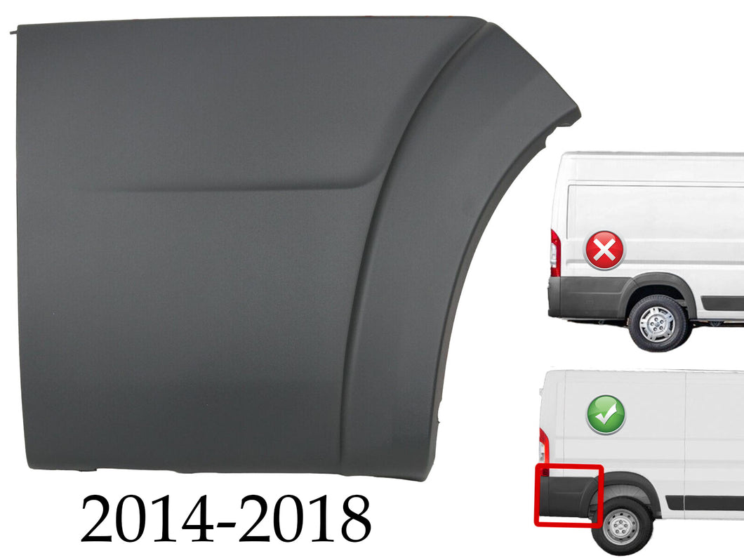 2014 2015 2016 2017 2018 Ram Promaster 1500 2500 3500 Rear Right Passenger Side Panel Molding Trim Gray - Texas-e-parts