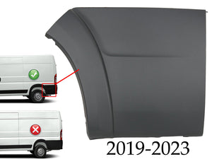 2019 2020 2021 2022 2023 Ram ProMaster Rear Left Side Panel Molding Trim Black Driver
