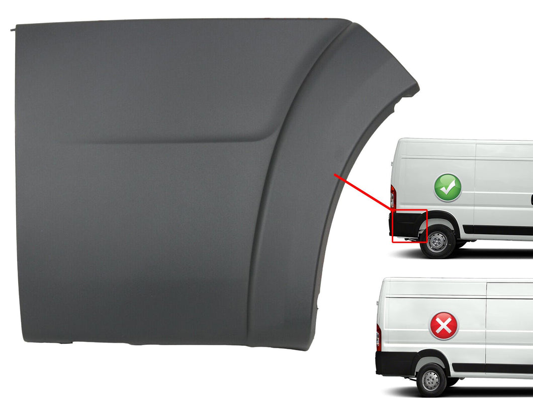 2019 2020 2021 2022 2023 2024 Ram Promaster 1500 2500 3500 Rear Right Passenger Side Panel Molding Trim Black - Texas-e-parts