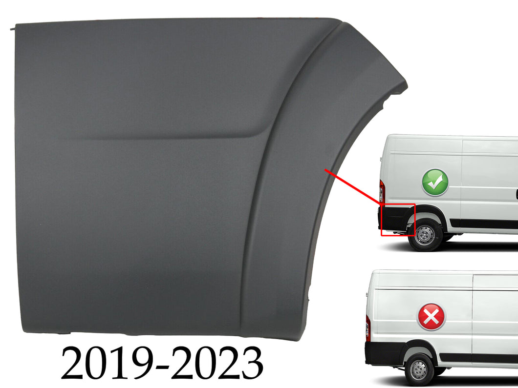2019 2020 2021 2022 2023 Ram ProMaster Rear Right Side Panel Molding Trim Black Passenger