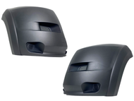 2019 2020 2021 2022 Ram Promaster 1500 2500 3500 Left Right Front Bumper Side End Cap Cover Black Driver & Passenger Set