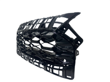 Load image into Gallery viewer, 2023 2024 2025 2026 Honda HRV HR-V EX-L Front Bumper Upper Grille With Sensor Holes Honeycomb Gloss Black