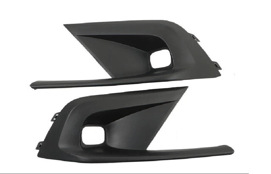 2022-2024 Honda Civic Front Bumper Fog Light Cover Left Driver & Right Passenger Set - Texas-e-parts
