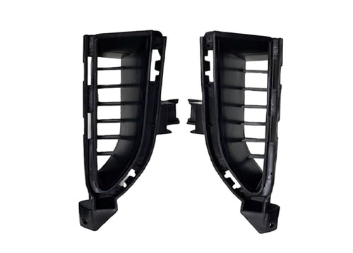 2021-2023 Nissan Rogue Front Bumper Outer Grille Left Driver & Right Passenger Set - Texas-e-parts