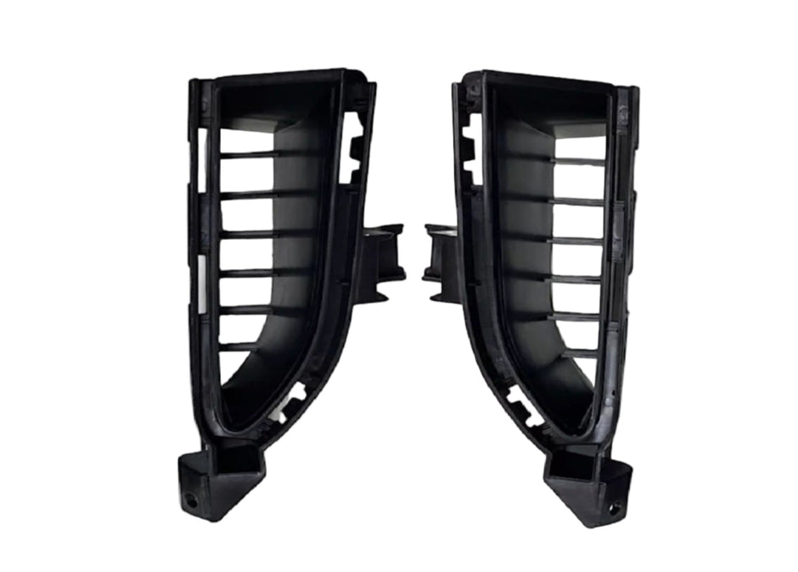 2021-2023 Nissan Rogue Front Bumper Outer Grille Left Driver & Right Passenger Set - Texas-e-parts