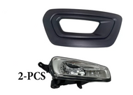 2020 2021 2022 2023 2024 Ford Transit 150 250 350 350HD E-Transit Right Front Bumper Fog Light Lamp With Cover Passenger Side