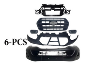 2021 2022 2023 Ford Transit 150 250 350 350HD Front Bumper Upper Lower Cover  Grille Honeycomb Inner Bracket & Fog Light Cover 6-PCS