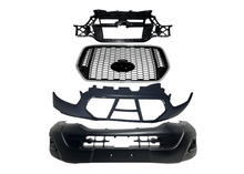 Load image into Gallery viewer, 2021 2022 2023 Ford Transit 150 250 350 350HD Front Bumper Upper Lower Cover With Inner Bracket &amp; Grille Honeycomb