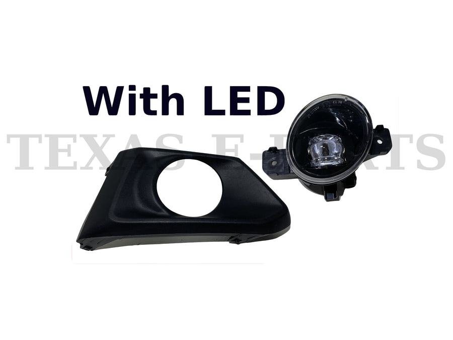 2019-2022 Nissan Altima Front Bumper Fog Light Lamp With Cover Right Passenger Side - Texas-e-parts