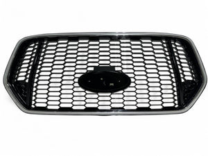 2021 2022 2023 Ford Transit 150 250 350 350HD Front Bumper Upper Cover With Inner Bracket & Grille Honeycomb