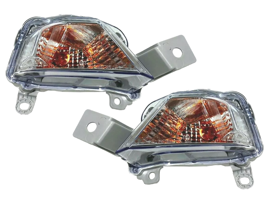 2019-2022 Nissan Altima Front Bumper Turn Signal Light Lamp Left Driver & Right Passenger Set - Texas-e-parts