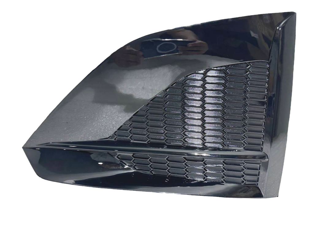 2023 2024 Nissan Altima Front Bumper Fog Light Cover Left Driver Side Gloss Black - Texas-e-parts