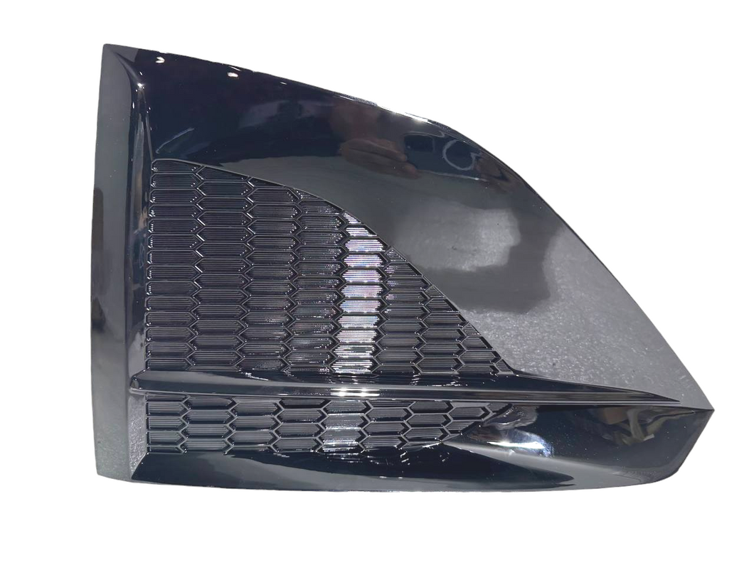 2023 2024 Nissan Altima Front Bumper Fog Light Cover Right Passenger Side Gloss Black - Texas-e-parts