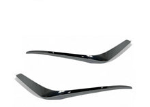 Load image into Gallery viewer, 2023 2024 2025 Nissan Altima S SL SV Left Right Front Bumper Grille Surround Molding Trim Chrome Driver &amp; Passenger Set