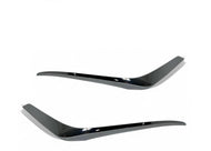 2023 2024 2025 Nissan Altima S SL SV Left Right Front Bumper Grille Surround Molding Trim Chrome Driver & Passenger Set