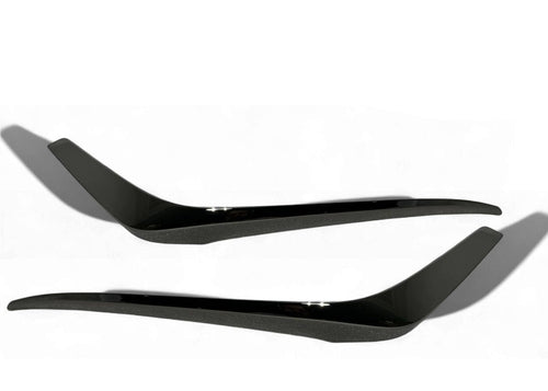 2023-2025 Nissan Altima SR Left Right Front Bumper Grille Surround Molding Trim Dark Chrome Driver & Passenger Set - Texas-e-parts