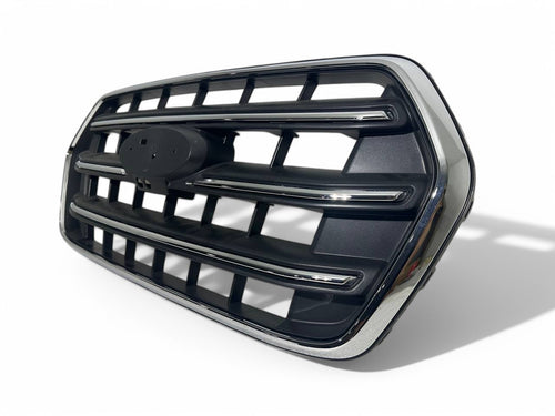 2020 Ford Transit 150 250 350 350HD Front Bumper Upper Grille With Camera Option Chrome - Texas-e-parts