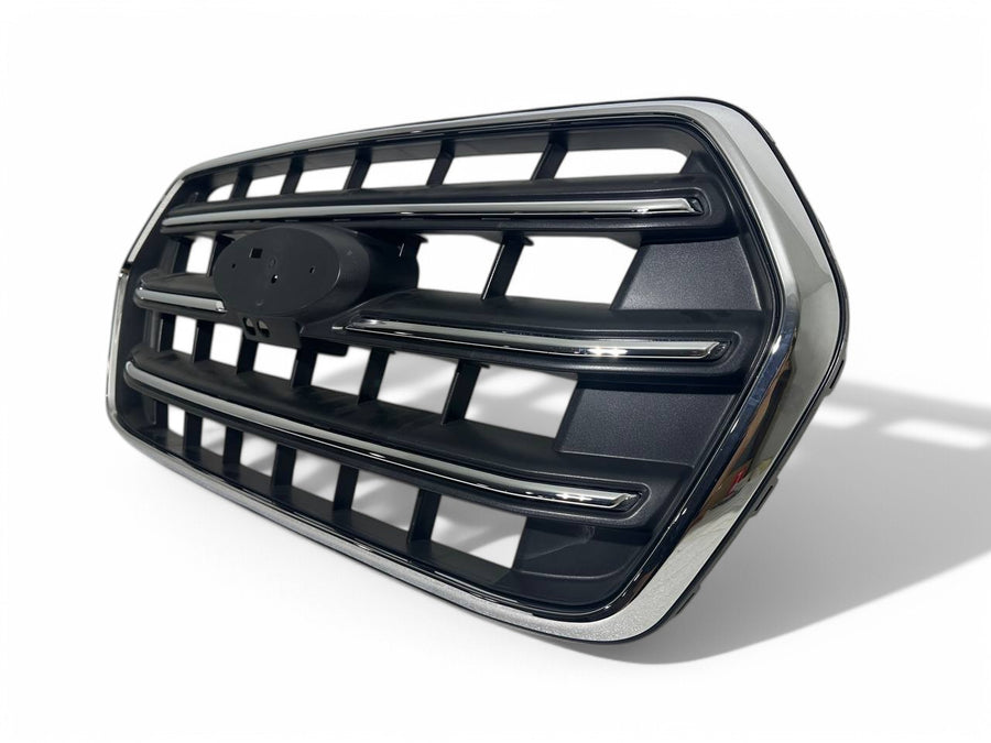 2020 Ford Transit 150 250 350 350HD Front Bumper Upper Grille With Camera Option Chrome - Texas-e-parts