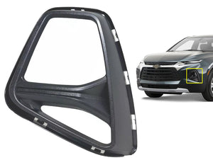 2019 2020 2021 2022 Chevrolet Blazer Front Bumper Fog Light Bezel Cover Left Driver Side - Texas-e-parts