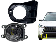2022 2023 2024 Toyota Corolla Cross Hybrid XLE & XLE Right Front Bumper Fog Light Lamp With Bracket Passenger Side