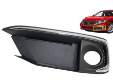 Load image into Gallery viewer, 2019 2020 2021 Honda Civic Sedan &amp; Coupe Front Bumper Fog Light Cover Left Side - Texas-e-parts