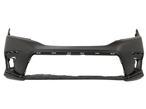 2022 2023 2024 Honda Civic Front Bumper Cover With Upper Lower Grille Fog Light Lamp Cover & Headlight Molding Trim 10-PCS