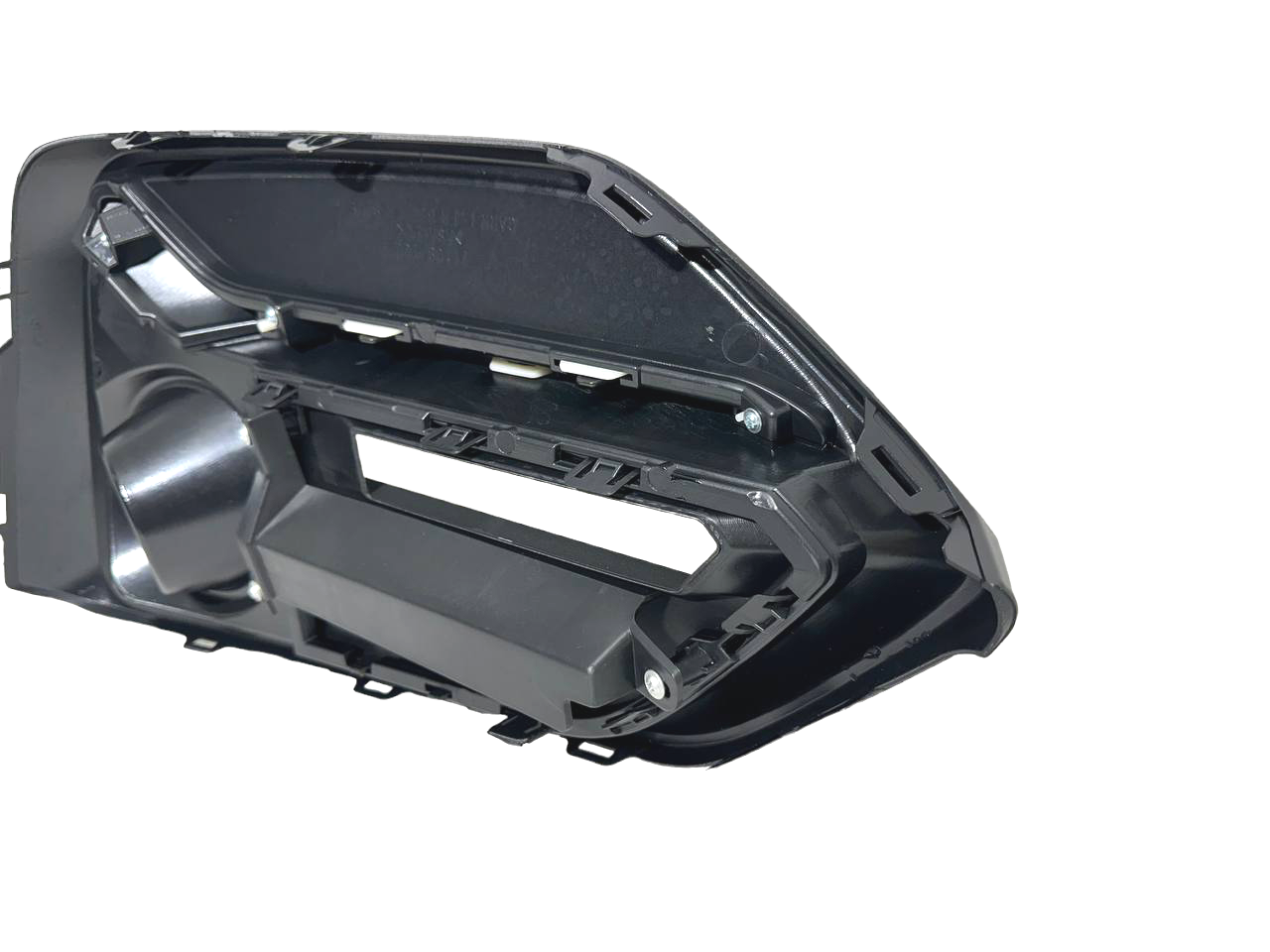 Black Fog Light Covers For 2019-2021 Honda Civic Sport – Front Bumper Trim Set