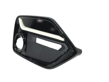 Load image into Gallery viewer, 2020-2021 Honda Civic Hatchback Front Bumper Fog Light Cover Set - Left &amp; Right Driver Passenger