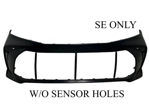 2025 Toyota Camry SE Front Bumper Cover Without Sensor Holes - Texas-e-parts