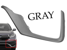 Load image into Gallery viewer, 2020 2021 2022 Honda CR-V CRV Front Bumper Face Bar Molding Trim Left Side Gray