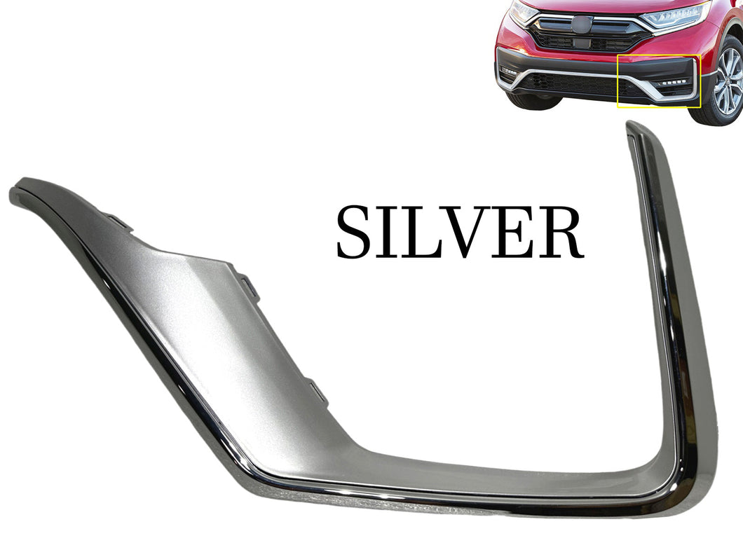 2020 2021 2022 Honda CR-V CRV Front Bumper Face Bar Molding Trim Left Side SIlver