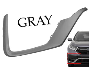 2020 2021 2022 Honda CR-V CRV Front Bumper Face Bar Molding Trim Right Side Gray