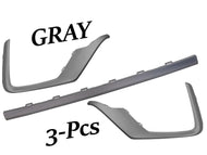 2020 2021 2022 Honda CR-V CRV Front Bumper Center Left Right Molding Trim Gray - Texas-e-parts