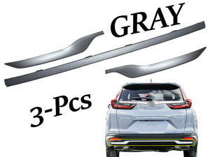 2020 2021 2022 Honda CR-V CRV Rear Bumper Center Left Right Molding Trim Gray - Texas-e-parts